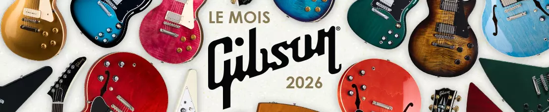 Avril est le mois Gibson chez Long & McQuade!